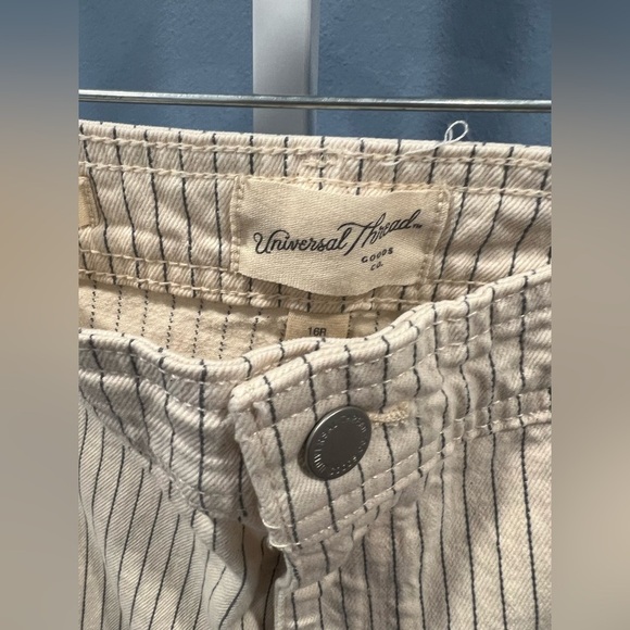 Women's High-Rise Sailor Wide Leg Ankle Jeans - Universal Thread™SIZE 16 - Picture 4 of 6